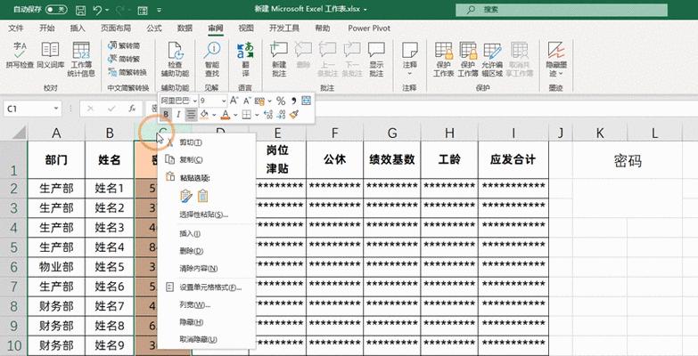 Excel表格加密方法大揭秘（保护数据安全的关键步骤与技巧）